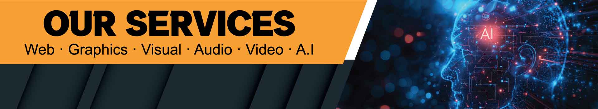 Venturonics Creative Solution Services Webpage Banner