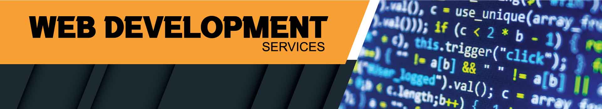 Venturonics is your web development sorcerer webpage banner